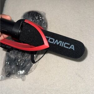 Black and Red Microphone